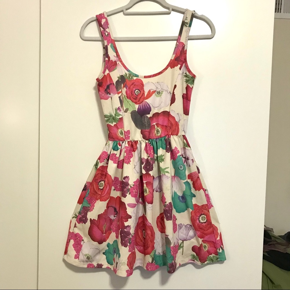 Zara floral dress